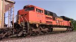 BNSF coal train DPU